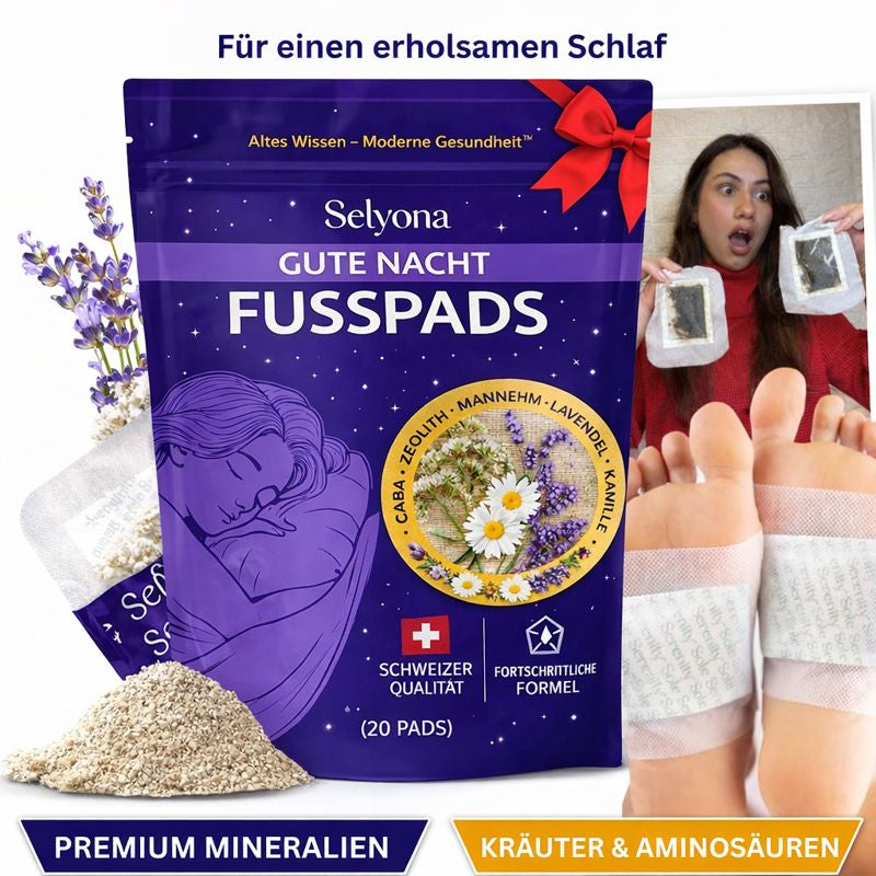 Gute Nacht Fusspads