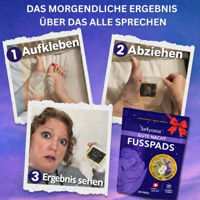 Gute Nacht Fusspads