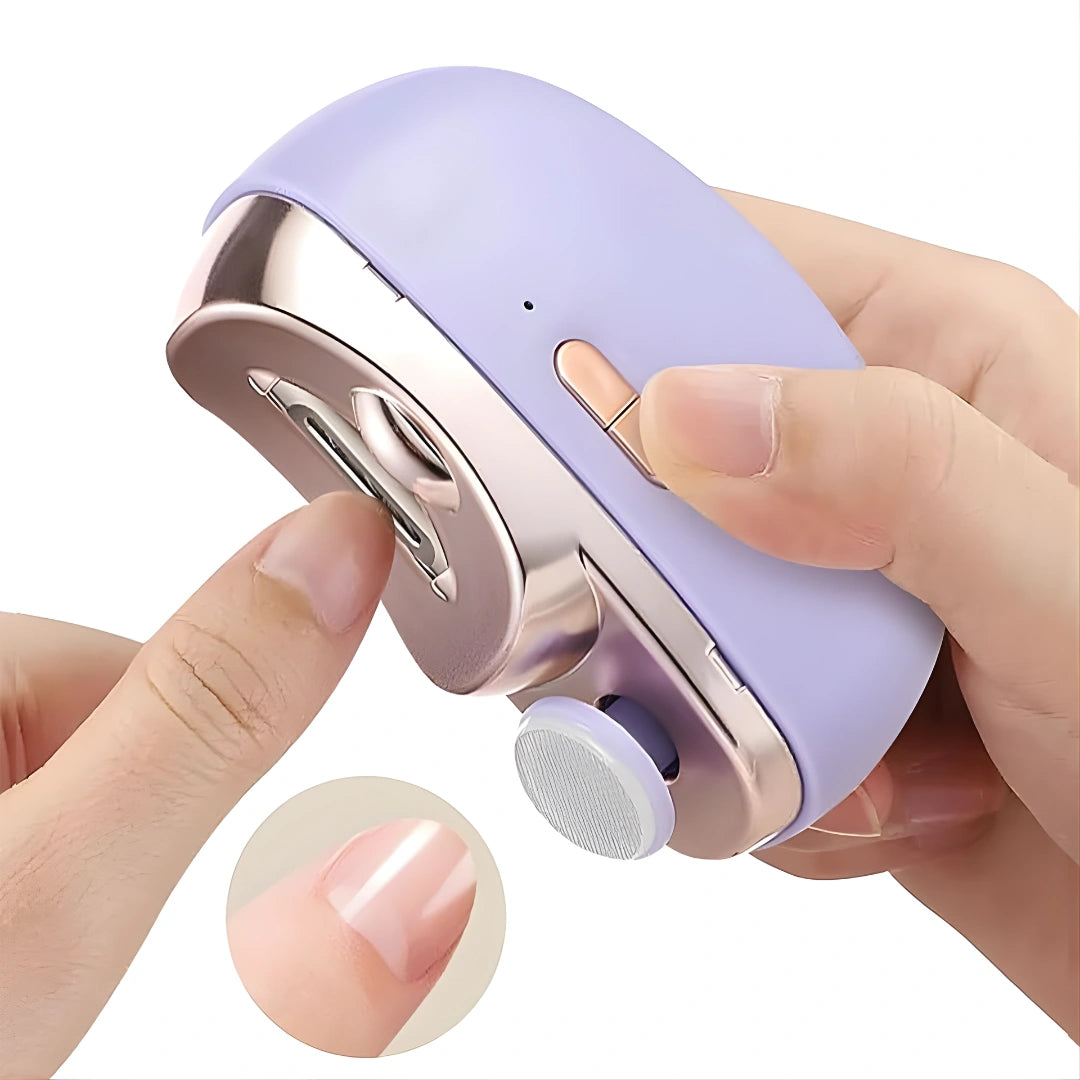 2-in-1 elektrischer Nagelknipser & Nageltrimmer