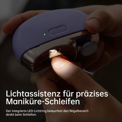 2-in-1 elektrischer Nagelknipser & Nageltrimmer
